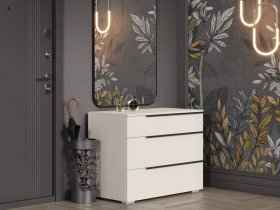 Комод с 3 ящиками Айри КМ-001 (кашемир) в Шарыпово - sharypovo.mebel-nsk.ru | фото