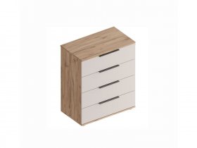 Комод с ящиками Сицилия (дуб альпийский/тефия) в Шарыпово - sharypovo.mebel-nsk.ru | фото