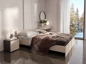 Кровать двухспальная 1,6м Гиза в Шарыпово - sharypovo.mebel-nsk.ru | фото