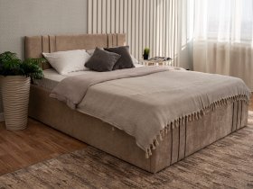 Кровать двуспальная 1,4м с подъем. мех. Леванте в Шарыпово - sharypovo.mebel-nsk.ru | фото