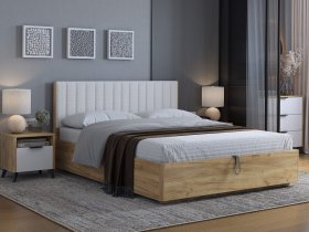 Кровать двуспальная 1,6м Юлия в Шарыпово - sharypovo.mebel-nsk.ru | фото