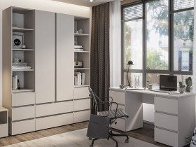 Модульная детская Люмо (кашемир) в Шарыпово - sharypovo.mebel-nsk.ru | фото