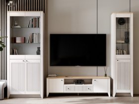 Модульная стенка Валенсия в Шарыпово - sharypovo.mebel-nsk.ru | фото