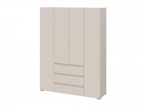 Шкаф четырехстворчатый с ящиками Люмо ШК-05 в Шарыпово - sharypovo.mebel-nsk.ru | фото