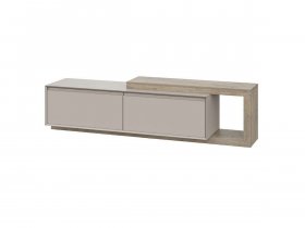 Тумба под ТВ 22 J-КШ Этна (дуб эндгрей/кашемир) в Шарыпово - sharypovo.mebel-nsk.ru | фото